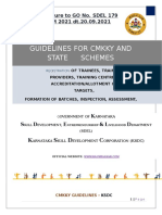 Guidelines For Cmkky and State Schemes: Annexure To GO No. SDEL 179 SSM 2021 dt.20.09.2021