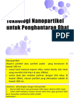 Teknologi Nanopartikel Untuk Penghantaran Obat