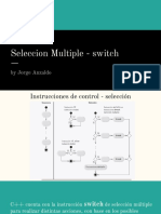 Seleccion Multiple - Switch: by Jorge Anzaldo