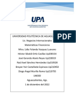 Matematicas Tabla de Amortización