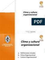 Clase 4 y 5 Cultura y Clima Organizacional