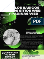 Estilos de Las Paginas Web y Los Sitios Web