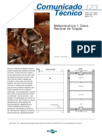 Embrapa - Estudo Sobre Caixas para Abelhas sem Ferrão