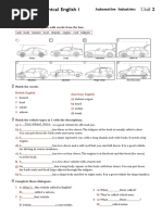 Car Parts - Picture Dictionary | PDF