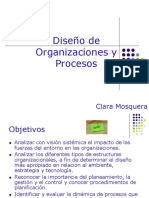Diseño Organizaciones Procesos
