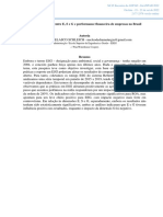 Análise da relação entre ESG e performance financeira de empresas no Brasil