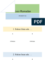 Kuiz Ramadan: Ppki SMK PP 141