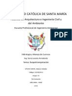 Universidad Católica de Santa María: Facultad de Arquitectura e Ingeniería Civil y Del Ambiente