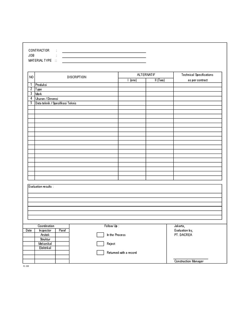 FL006 Evaluation Mat PDF