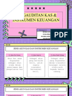 Audit Akun Kas dan Instrumen Keuangan