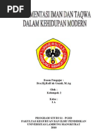 Download Implementasi Iman Dan Taqwa Dlm Kehidupan Modern by Novika Dyah Pratiwi SN63507850 doc pdf