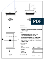 Footing Typical Section