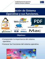TEMA I Definicion de Sistemas Operativos UI