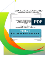 RPP Kurikulum 2013: Tema I