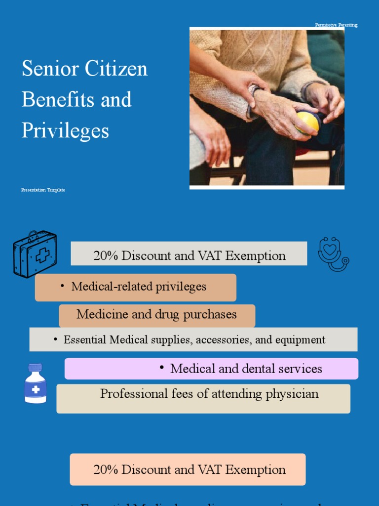 Senior Citizen Benefits and Privileges | PDF | Welfare | Value Added Tax