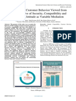 P2P Lending Customer Behavior Viewed From The Perspective of Security, Compatibility and Trust With Attitude As Variable Mediation