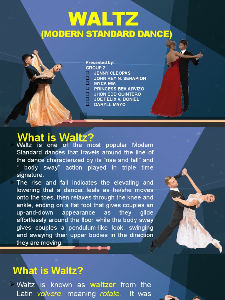 Waltz Pdf Waltzes Dances