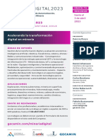 9 11 AGOSTO 2023: Acelerando La Transformación Digital en Minería