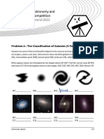IAAC 2023 Qualification Round Galaxies & Cosmology