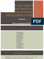 Mps Dan MDG'S (Making Pregnancy Saver and Sustainable Development Goals)