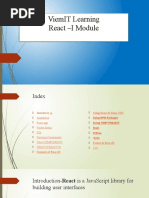 React JS Notes | PDF | Java Script | Html