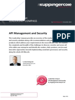 Leadership Compass API Management and Security