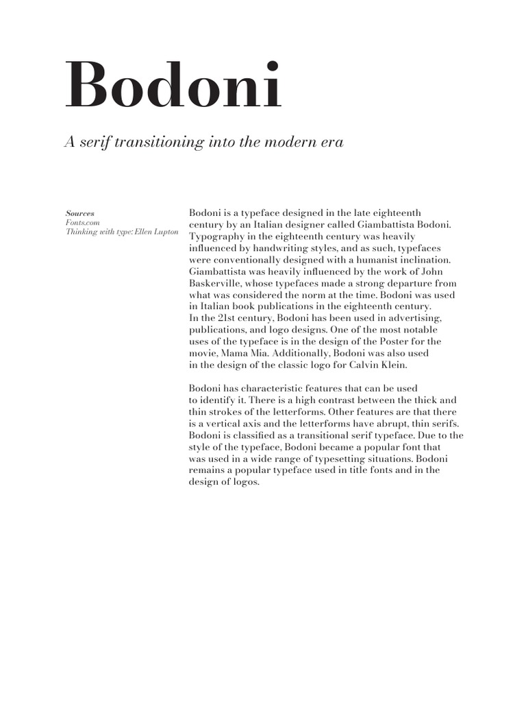 Bodoni PDF