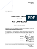 Heli-Utility-Basket: Flight Manual Supplement