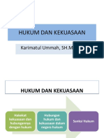 Hukum, Kekuasaan dan Sanksi