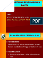 Pemantauan Balita Dengan KMS