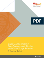 Aadant Case Managing in Non Government Aod Services A Practical Toolkit