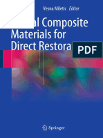 Dental Composite Materials For Direct Restorations: Vesna Miletic Editor