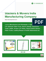 Stackers & Movers India Manufacturing Company: Leading