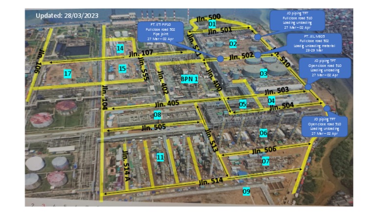 OSBL 1 Road Close Status 28 March 2023 | PDF