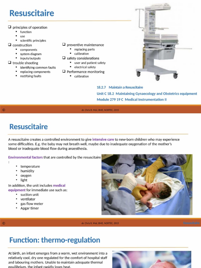CM Resuscitaire PP | PDF | Equipment | Electronics