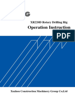 Mesin Bor XR220D Operating Instructions