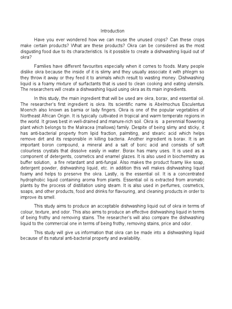 Gingerbread Main Ingredient