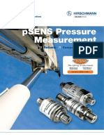 Catalog Hirschmann pSENS-Pressure-Measurement
