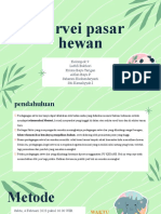 Survey Pasar Hewan