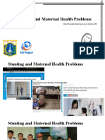 Stunting and Maternal Health Problems: Rachmanida Nuzrina, S.GZ, M.Gizi, RD