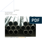 Stainless Steel Welded Pipe Specifications