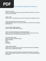 400+ TOP JAVA LAB VIVA Questions and Answers PDF 2023 | PDF | Java ...