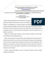 Zoonosis Involucradas Con Animales de Compañia No Convencionales en Colombia