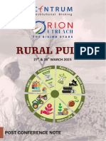 Centrum Rural Pulse 2023 - Outcome of 2 Day Conference