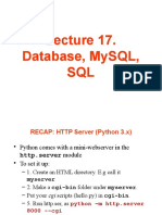 Database, Mysql, SQL