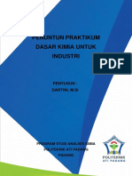 Penuntun Praktikum Dasar Kimia Untuk Industri OK