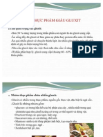 NHÓM THỰC PHẨM GIÀU GLUXIT