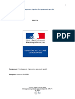 Développement Et Gestion Des Équipements Sportifs: TPL N°1