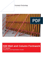 H20 Wall and Column Formwork