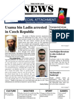 Usama Bin Ladin Arrested in Czech Republic: Special Attachment